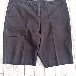 New York & Company Brown Women's Bermudas